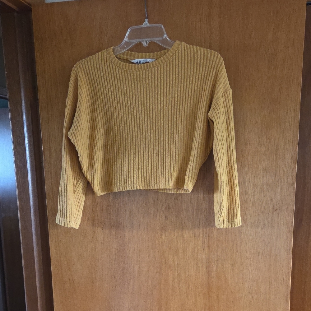 H&M Honey Ribbed Knit Top